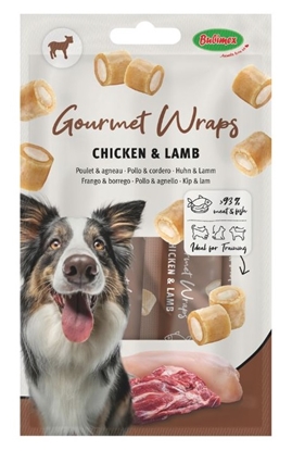 Picture of Bubimex Gourmet Wraps – Soft Dog Treats with Chicken & Lamb